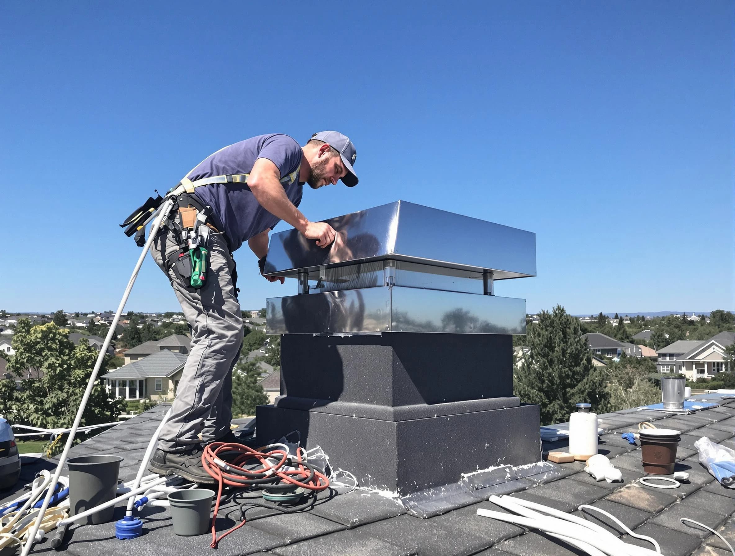 Chimney Cap Services service in Montrose, VA